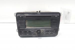 Radio CD, cod 5J0035161, Skoda Roomster (5J) (id:700483) din dezmembrari