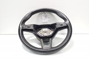 Volan piele cu comenzi, cod 5E0419091BQ, Skoda Superb III Combi (3V5) (id:702106) din dezmembrari