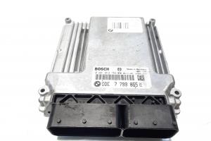 Calculator motor, cod 7799855-02, 0281012754, Bmw 5 Touring (E61) 2.0 diesel, 204D4 (idi:557844) din dezmembrari