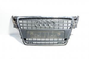Grila bara fata centrala cu sigla, cod 8K0853651, Audi A4 (8K2, B8) (id:709730) din dezmembrari