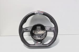 Volan piele perforata cu comenzi, cod 8K0419091CN, Audi Q5 (8RB) (idi:712758) din dezmembrari