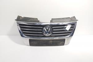 Grila bara fata centrala cu sigla si loc de senzori, Vw Passat (3C2) (id:723485) din dezmembrari