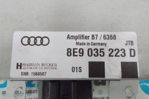 Amplificator Audi A4 8EC, cod E9035223D din dezmembrari