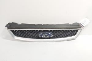 Grila bara fata centrala cu sigla, cod 4M51-8138-AE, Ford Focus 2 (DA) (id:201211) din dezmembrari