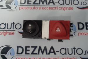 Buton avarie cu buton blocare usi, 8200095493, Renault Megane 2 sedan, 2003-2008 (id:195517) din dezmembrari
