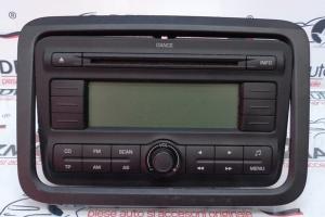 Radio cd 5J0035161A, Skoda Fabia 2 (5J) 2006-2013 din dezmembrari