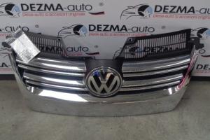 Grila bara fata centrala cu sigla, 1K5853651, Vw Golf 5 Variant din dezmembrari