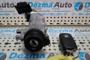 1K0905851B contact cu cheie Skoda Octavia 2 din dezmembrari