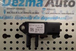 Senzor presiune gaze Skoda Octavia 2 1.6tdi 0281006083, 059906051 din dezmembrari