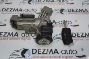 Contact cu cheie, 8V51-3F880-CD, Ford Fiesta 6 (id:169392) din dezmembrari