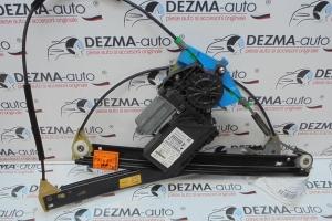 Macara cu motoras stanga fata, 8E0837461B, 0130821765, Audi A4 Avant (8ED, B7) din dezmembrari