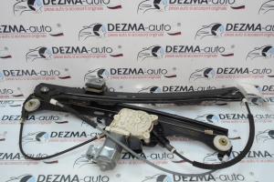 Macara cu motorasa stanga fata 7075667, Bmw 5 Touring (E61) din dezmembrari