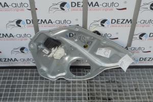 Macara cu motoras dreapta spate, 1K9839756A, 1K0959704AG, Vw Golf 6 Variant (AJ5) (id:245610) din dezmembrari