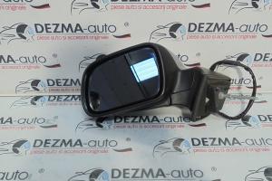 Oglinda electrica stanga cu rabatare electrica, Peugeot 407 (6D) din dezmembrari