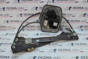 Macara cu motoras stanga fata, 1K3837461A, 1K0959702K, Vw Golf 5 (1K1) (id:257296) din dezmembrari