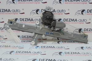 Macara cu motoras stanga fata, 9681182380, Peugeot 207 (WA) (id:260057) din dezmembrari