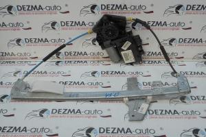 Macara cu motoras stanga 9634456980, 0130821767, Peugeot 307 Break (3E) din dezmembrari