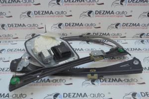 Macara cu motoras dreapta fata, 1K5837462B, Vw Jetta 3 (1K2) din dezmembrari