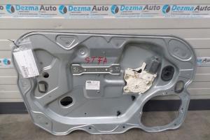 Macara cu motoras stanga fata 4M5T-14A389, Ford Focus 2 combi (DAW) 2004-2011﻿ din dezmembrari