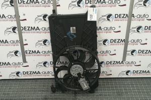 Electroventilator cu releu, 3M5H-8C607-RJ, 1137328558, Ford Focus 2 combi (DA) 1.6tdci (id:316278) din dezmembrari