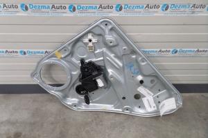 Macara cu motoras dreapta spate, 3U5839752BT, 3U0959812, Skoda Superb (3U4) 2004-2008 (id.146325) din dezmembrari