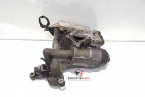 Carcasa filtru ulei cu racitor ulei, Renault Megane 2, 2.0 dci, M9RA700, 8200781898 din dezmembrari