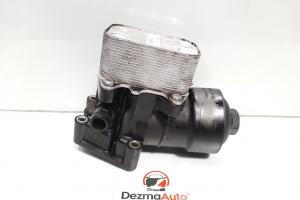 Carcasa filtru ulei cu racitor de ulei, Skoda Octavia 2 Combi (1Z5) [Fabr 2004-2013] 1.6 tdi, CAY, 03L115389C, 03L117021C (id:41 din dezmembrari