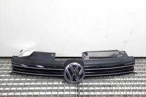 Grila bara fata centrala cu sigla, Vw Golf 6 Variant (AJ5) [Fabr 2009-2013] 1K9853651 (id:433239) din dezmembrari