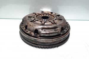 Volanta masa dubla cu placa presiune, Ford Fiesta 5, 1.4 tdci, F6JA, 5 vit man (id:456249) din dezmembrari