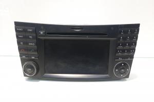 Radio CD cu navigatie si loc de card, cod A2118705194, Mercedes Clasa E (W211) din dezmembrari