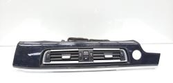 Grila aer bord centrala cu buton avarii, cod 9115860, Bmw 7 (F01, F02) (id:466187)