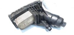 Carcasa filtru ulei cu racitor ulei, cod 70377932, 70377654, Bmw 3 Cabriolet (E93), 2.0 diesel, N47D20C (idi:474601)