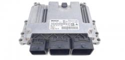 Calculator motor, cod 9666235880, 0261201863, Peugeot 307, 1.6 HDI, 9HX (idi:483715)