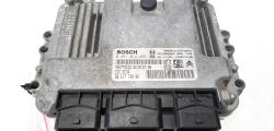 Calculator motor, cod 9661773880, 0281012466, Citroen C4 (I), 1.6 HDI, 9HZ (idi:483555)