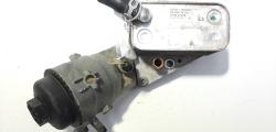 Carcasa filtru ulei cu racitor ulei, cod GM55199627, Opel Zafira B (A05), 1.9 CDTI, Z19DT (id:488061)