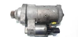 Electromotor cu Start Stop Valeo, cod 02Z911024A, VW Golf 6 Cabriolet (517), 1.6 TDI, CAY, 5 vit man (idi:494887)