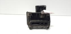 Suport filtru ulei, cod 4M5Q-6B624-BD, Ford Mondeo 4, 1.9 TDCI, QYBA (id:502916)