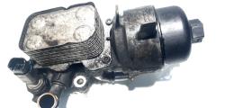 Carcasa filtru ulei cu racitor ulei, cod 9656830180, Peugeot 407, 2.0 HDI, RHR (id:509259)