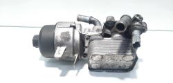 Carcasa filtru ulei cu racitor ulei, cod 9656830180, Citroen, 2.0 HDI, RHH (idi:498615)