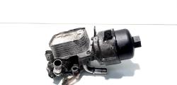 Carcasa filtru ulei cu racitor ulei, cod 9656830180, Peugeot 407, 2.0 HDI, RHR (id:517069)