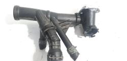 Tub apa cu corp termostat, cod 04L121026F, 04L121111, Skoda Octavia 3 (5E3 1.6 tdi, CLH (id:542727)