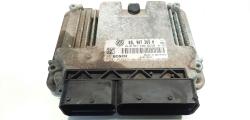 Calculator motor, cod 03L907309N, 0281016374, Skoda Superb II (3T4), 2.0 TDI, CFF (idi:540215)