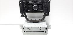 Radio CD cu butoane comenzi, cod GM20983513, Opel Astra J Combi (idi:559800)