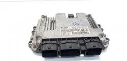 Calculator motor ECU, cod 9656841080, 0281011802, Peugeot Partner (II) Tepee, 1.6 HDI, 9HX (idi:560588)