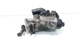 Carcasa filtru ulei cu racitor, cod 8200781898, Renault Megane 2, 2.0 DCI, M9R700 (idi:566819)