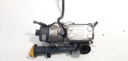 Carcasa filtru ulei cu racitor ulei, cod GM55210824, Opel Astra H Combi, 1.3 CDTI, Z13DTH (idi:570220)