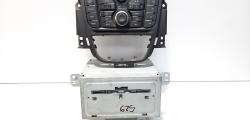 Radio CD cu butoane comenzi, cod GM22805138, Opel Astra J Sedan (idi:582212)