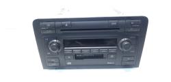 Radio CD, cod 8P0035195, Audi A3 Sportback (8PA) (idi:585161)