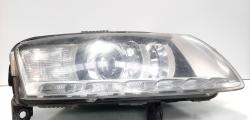 Far dreapta cu lupa, xenon si led, cod 4F0941004, Audi A6 (4F2, C6), facelift, vol pe st (id:592638)