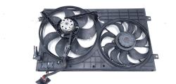 Grup electroventilatoare, cod 1J0121207T, VW Golf 4 (1J1), 1.9 TDI, AJM (idi:588169)